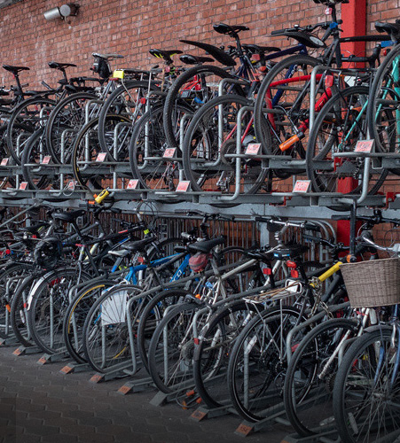Aree urbane Parcheggio per biciclette