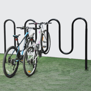 Supporto da parcheggio per garage con portabiciclette Multi Clycling in acciaio con 3 portabiciclette